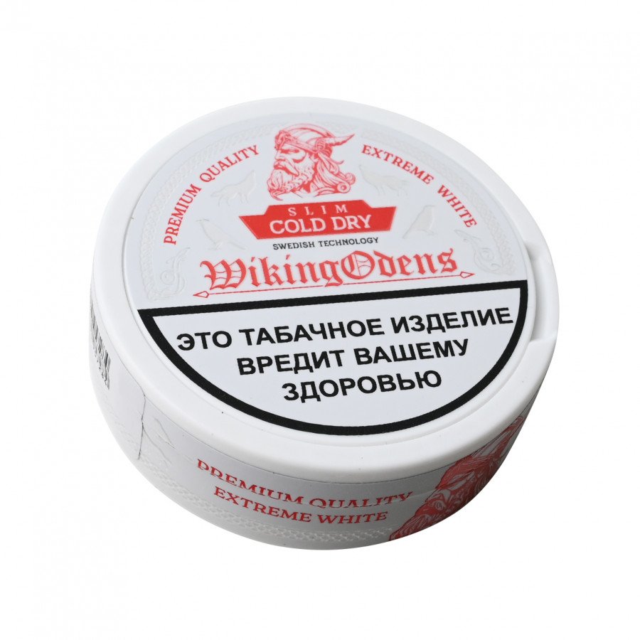 Фото и внешний вид — Табак WIKINGODENS - Cold Dry Slim 13г