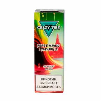 Жидкость CRAZY VIBE SALT - Apple Mango Pineapple (Яблоко Манго Ананас) 30мл strong