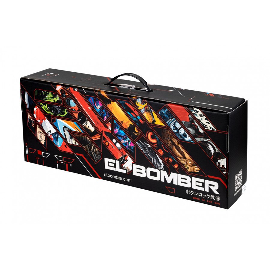 Фото и внешний вид — Кальян EL BOMBER - Sansara Cyber Black (Без колбы)