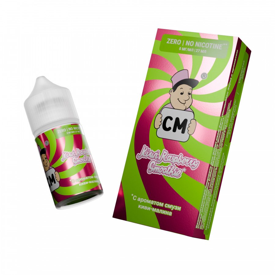 Фото и внешний вид — Жидкость CANDYMAN SALT - Kiwi Raspberry Smoothie (Смузи киви малина) 27мл 0мг