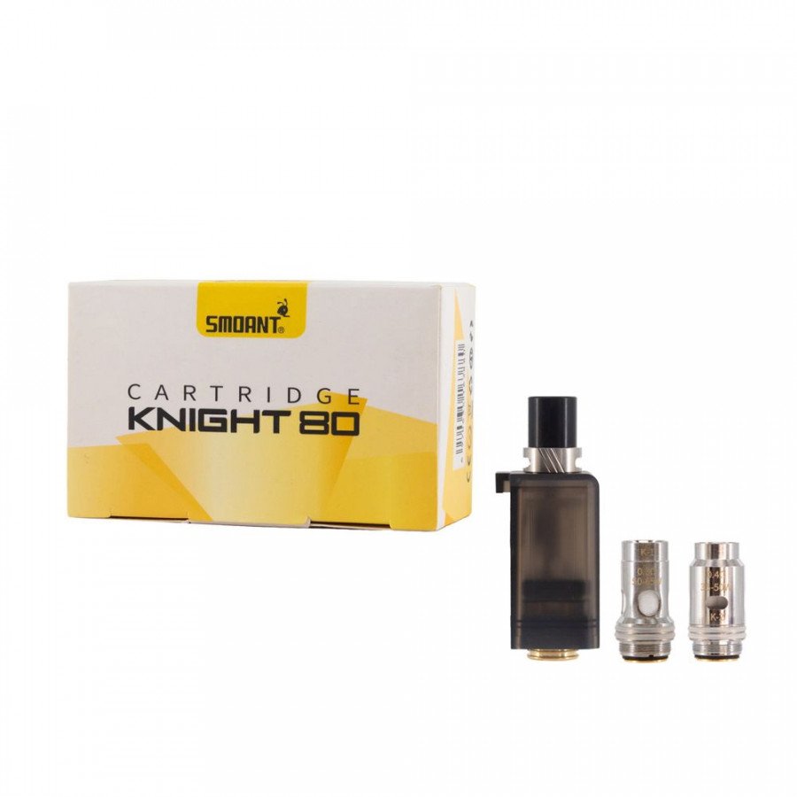 Фото и внешний вид — Картридж Smoant Knight 4мл + 2 испарителя