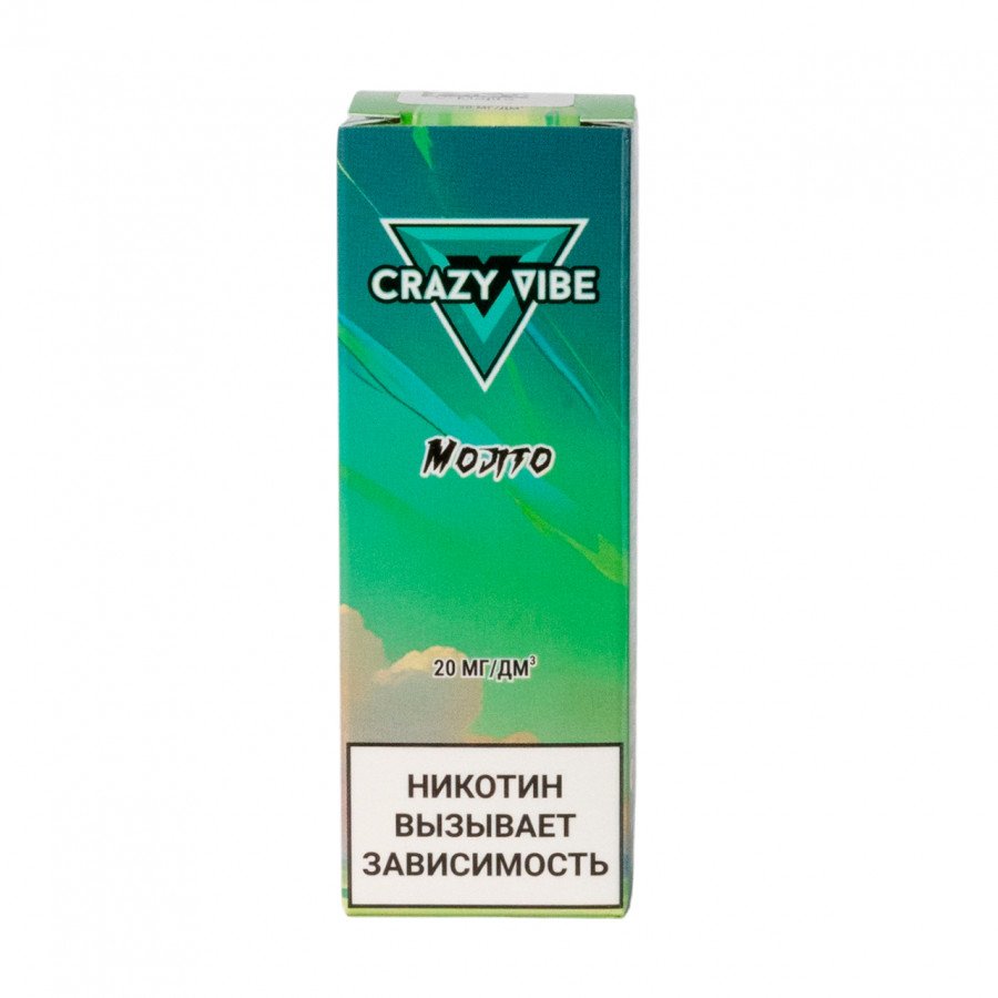 Фото и внешний вид — Жидкость CRAZY VIBE SALT - Mojito (Мохито) 30мл 20мг