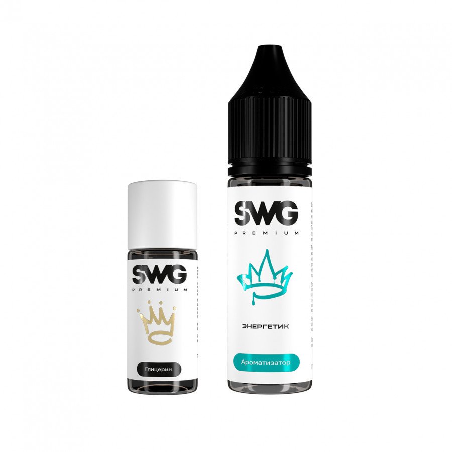 Фото и внешний вид — Конструктор SWG PREMIUM - Энергетик 30мл 0мг