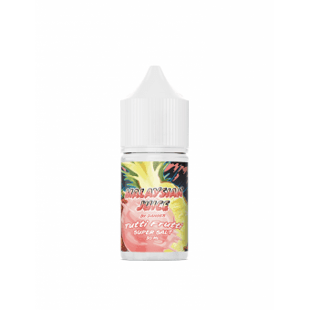 Жидкость MALAYSIAN JUICE SALT - Tutti Frutti (Фруктовая жвачка) 30мл 4.0мг