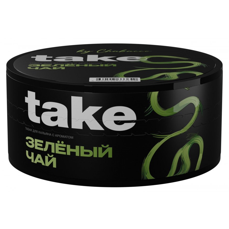 Фото и внешний вид — Табак для кальяна TAKE 100г - Зеленый Чай