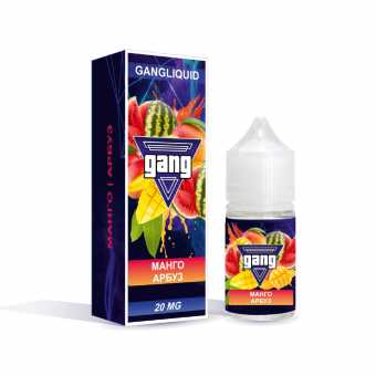 Жидкость GANG SALT - Манго Арбуз 30мл 20мг