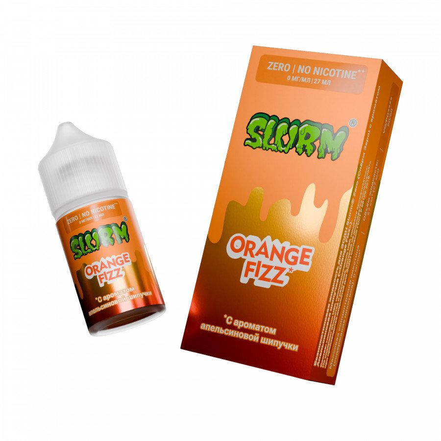 Фото и внешний вид — Жидкость SLURM SALT - Orange Fizz (Апельсиновая шипучка) 27мл 0мг