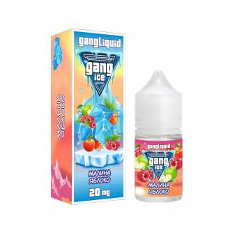 Жидкость GANG ICE SALT - Малина Яблоко 30мл 20мг