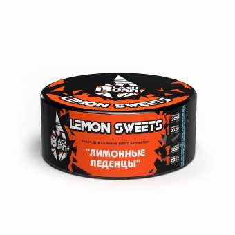Табак для кальяна BURN BLACK 100гр - Lemon Sweets (Лимонные леденцы)