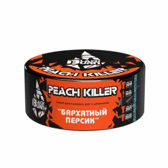 Табак для кальяна BURN BLACK 100гр - Peach Killer (Персик)