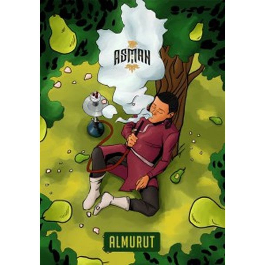 Фото и внешний вид — Табак для кальяна ASMAN 100гр - Almurut (Груша)