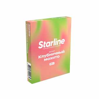 Табак для кальяна "Старлайн" (Клубничный мохито), 25 г