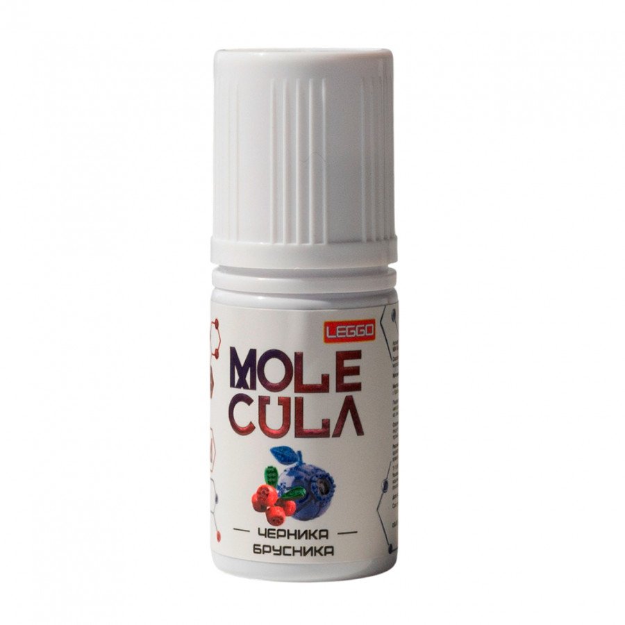 Фото и внешний вид — Конструктор MOLECULA X LEGGO - Черника Брусника 30мл 0мг