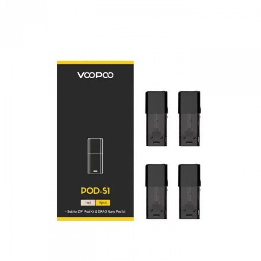 Фото и внешний вид — Картридж Voopoo Drag Nano POD-S1 1.8 Ом 1мл