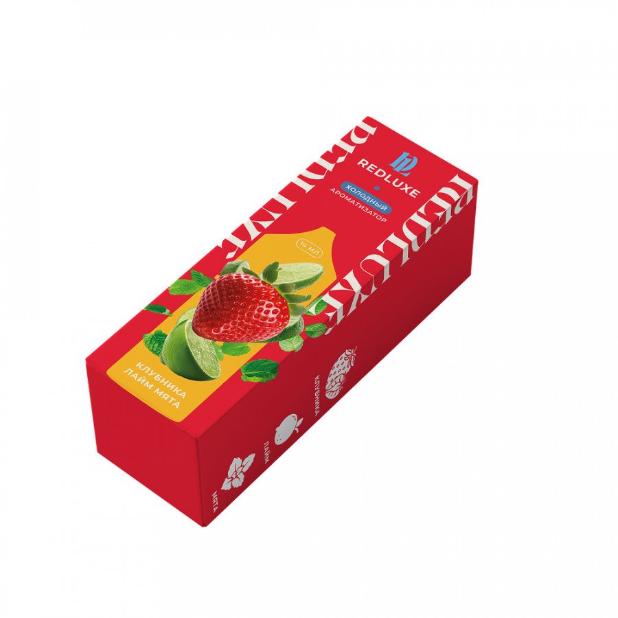Фото и внешний вид — Конструктор REDLUXE - Клубника Лайм Мята 30мл 0мг