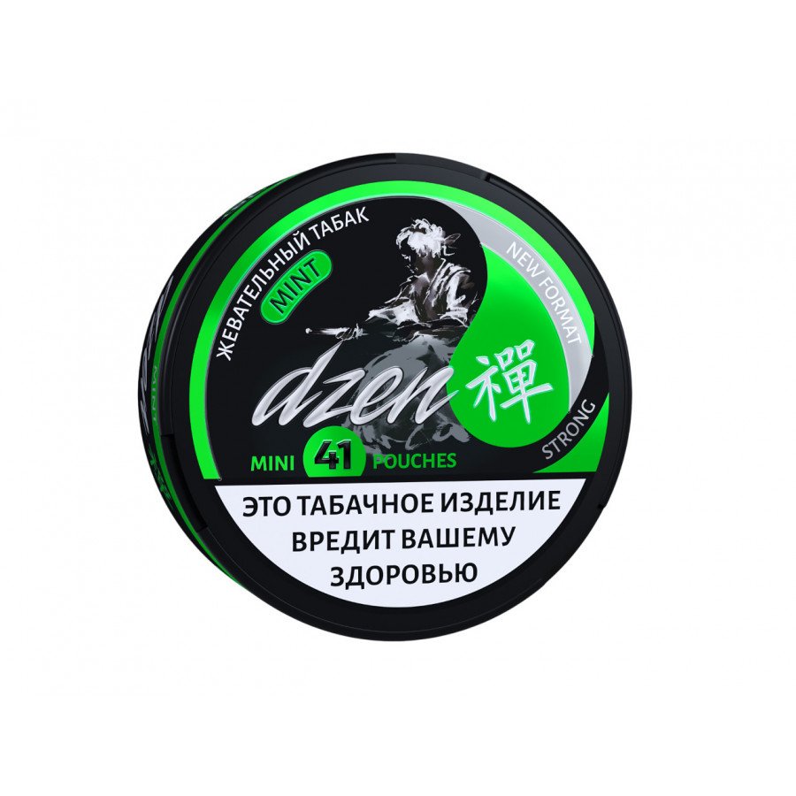 Фото и внешний вид — Табак DZEN - MINI Strong Mint (Мята)