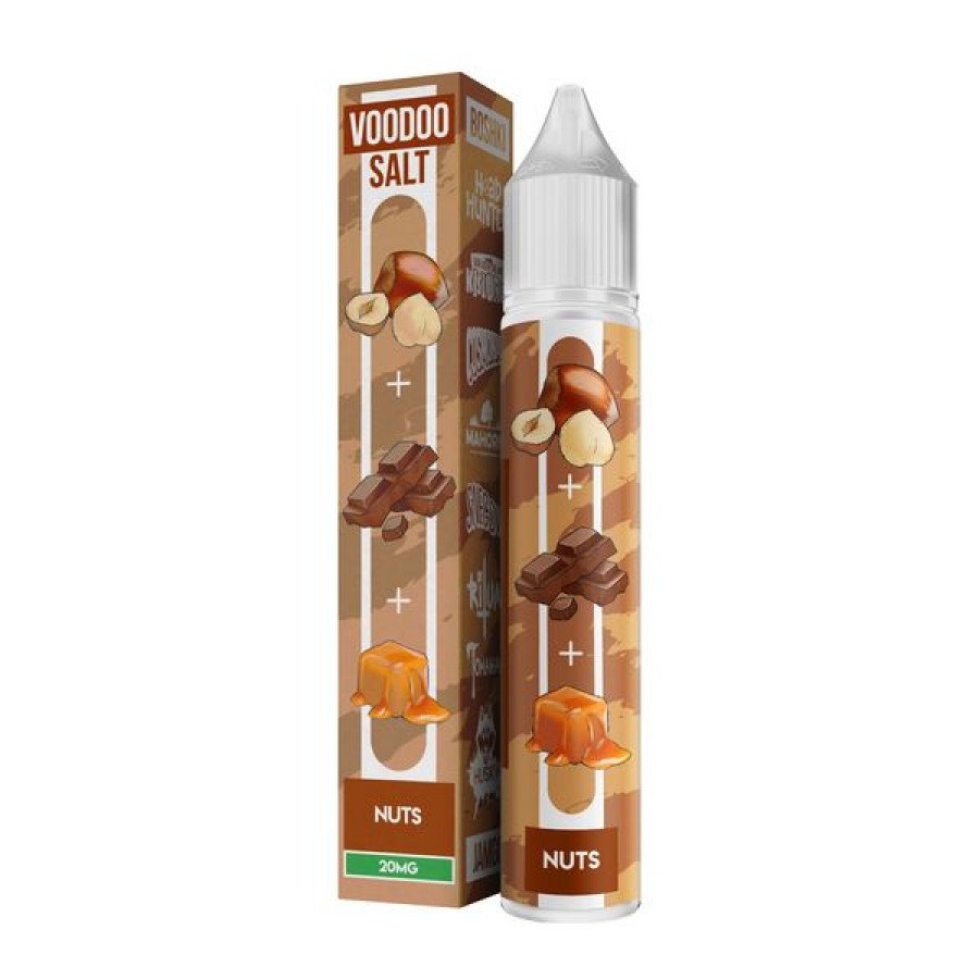 Фото и внешний вид — Жидкость VOODOO SALT - Nuts (Орех) 30мл strong