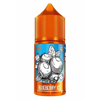 Жидкость RELL ORANGE SALT - Blueberry Ice X2 (Ледяная черника) 30мл 20мг