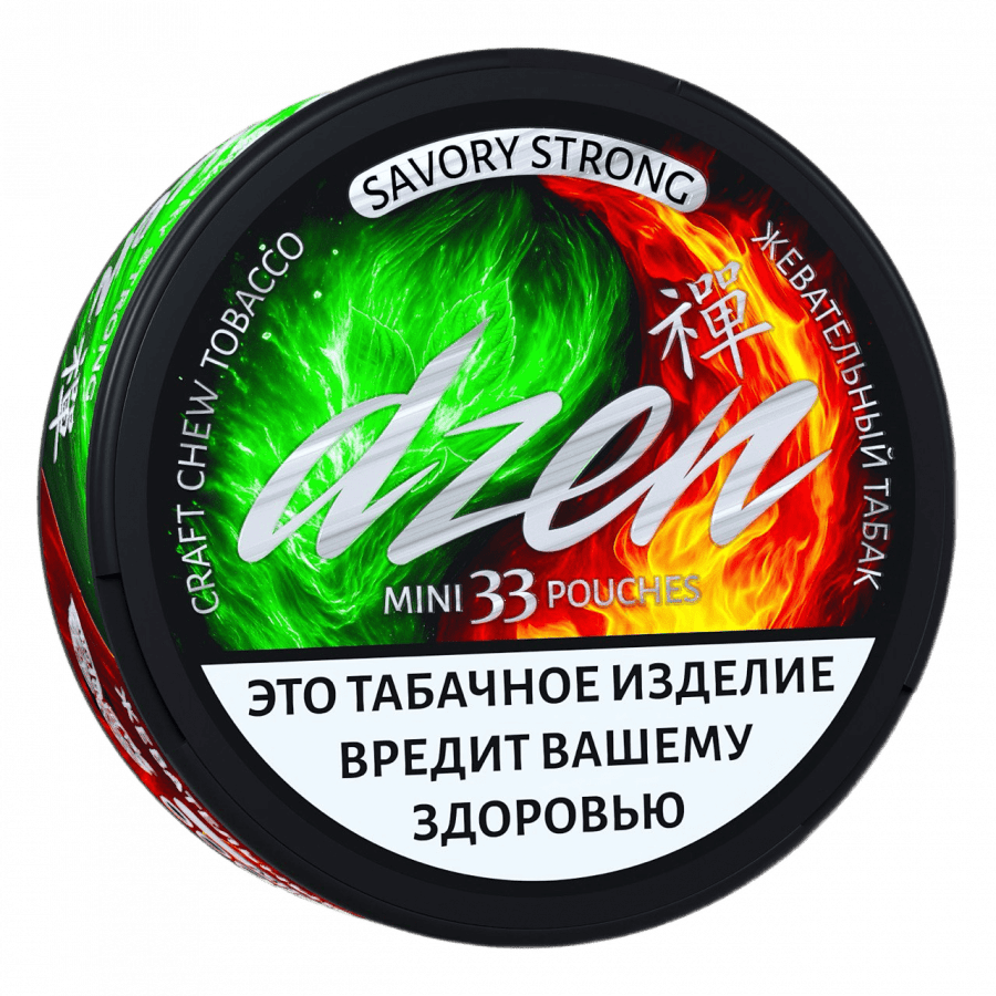 Фото и внешний вид — Табак DZEN - MINI Strong Savory Tobacco (Табак)