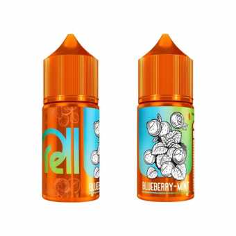 Жидкость RELL ORANGE SALT - Blueberry Mint (Черника с мятой) 30мл 20мг
