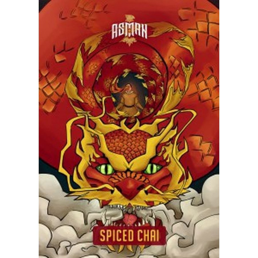 Фото и внешний вид — Табак для кальяна ASMAN 100гр - Spiced Chai (Пряный чай)