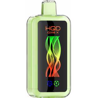 HQD CUVIE X - Кислое Зеленое яблоко и Киви