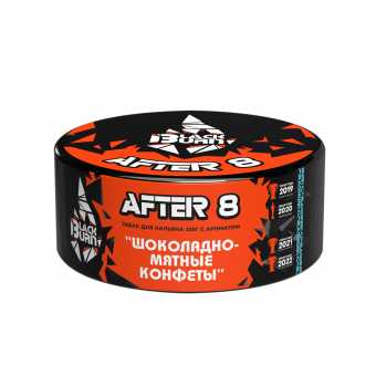 Табак для кальяна BURN BLACK 100гр - After 8 (Шоколад мята)