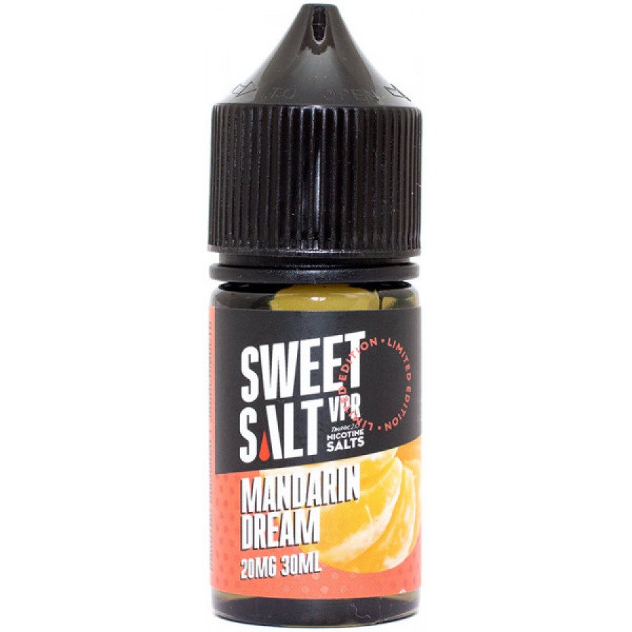 Фото и внешний вид — Жидкость SWEET VPR SALT - Mandarin Dream (Мандариновая мечта) 30мл 20мг