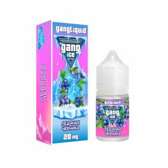 Жидкость GANG ICE SALT - Ледяная Черника 30мл 20мг