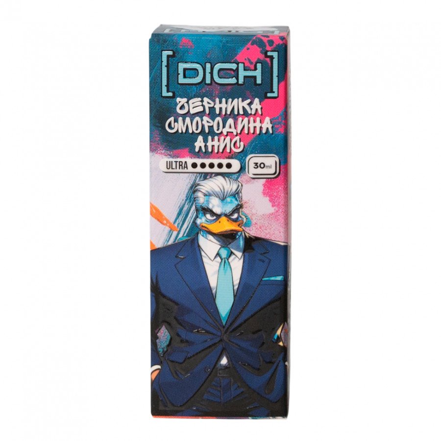 Фото и внешний вид — Жидкость DICH SALT - Черника Смородина Анис 30мл 20мг