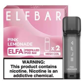 Картридж ELF BAR ELFA - Pink Lemonade (Розовый лимонад) 2шт