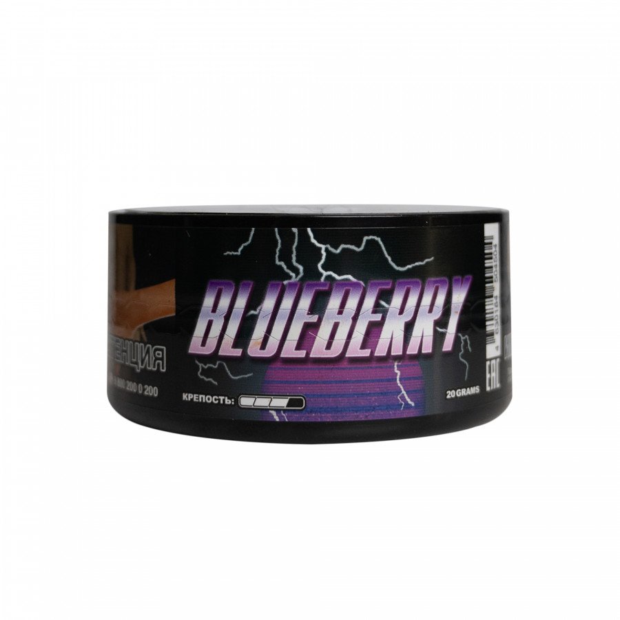 Фото и внешний вид — Табак для кальяна DUFT 20г - Blueberry (Черника)
