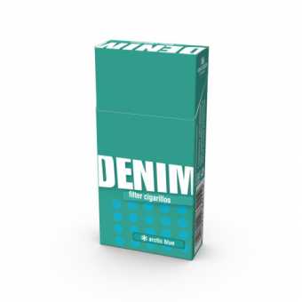Сигариллы DENIM - Arctic Blue (Ментол) 10шт