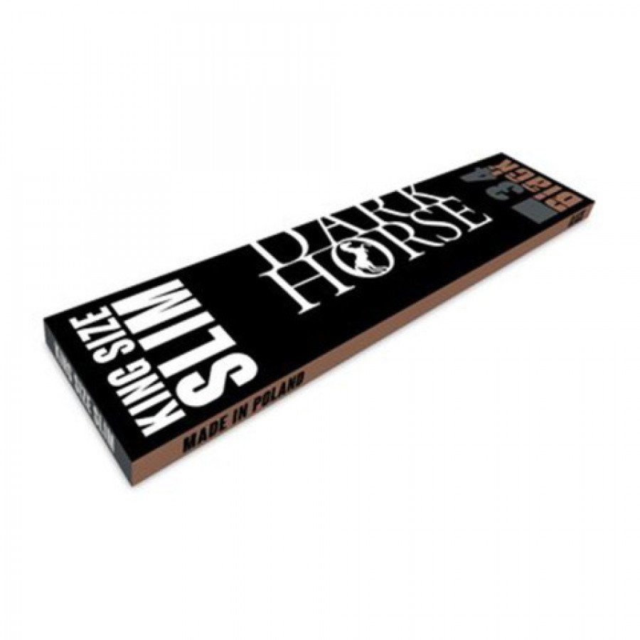 Фото и внешний вид — Сигаретная бумага DARK HORSE KING SIZE SLIM Black (34)