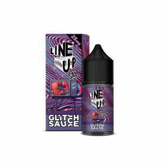 Жидкость LINE UP SALT - Glitch Sauce (Черника гранат) 30мл 20мг strong