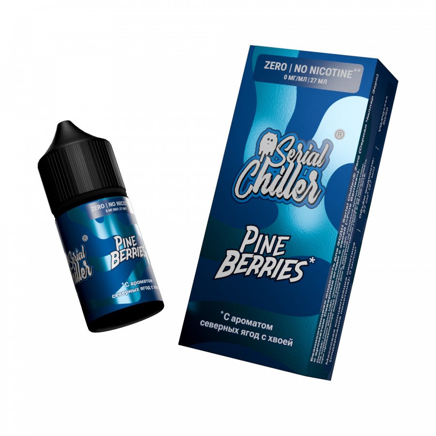 Фото и внешний вид — Жидкость SERIAL CHILLER SALT - Pine Berries (Северные ягоды с хвоей) 27мл 0мг