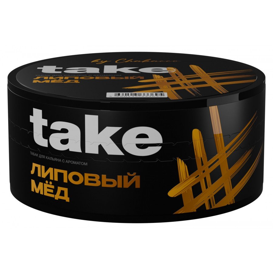 Фото и внешний вид — Табак для кальяна TAKE 100г - Липовый Мед