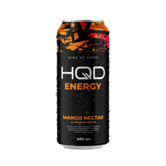 Энергетический напиток HQD Energy - Mango Nectar (Манго) 450мл