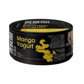 Табак для кальяна SEBERO BLACK 25г - Mango Yogurt (Манго йогурт)