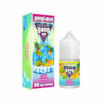 Жидкость GANG ICE SALT - Киви Ананас 30мл strong