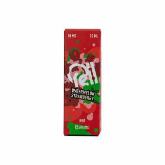 Жидкость RELL RED SALT - Watermelon Strawberry (Арбуз Клубника) 10мл 18мг