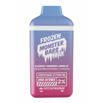 FROZEN MONSTER BARS MAX - Черника Малина Лимон с холодком