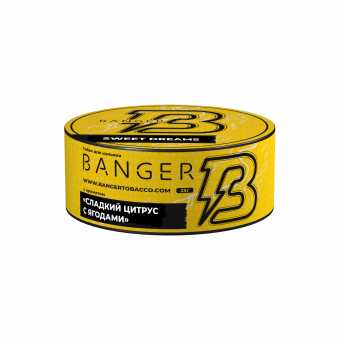 Табак для кальяна BANGER 25гр - Sweet Dreams (Сладкий цитрус с ягодами)