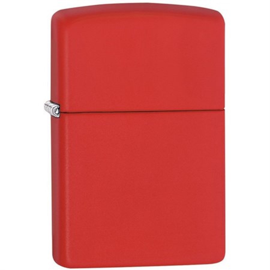 Фото и внешний вид — Зажигалка ZIPPO 233 Regular Red Matte