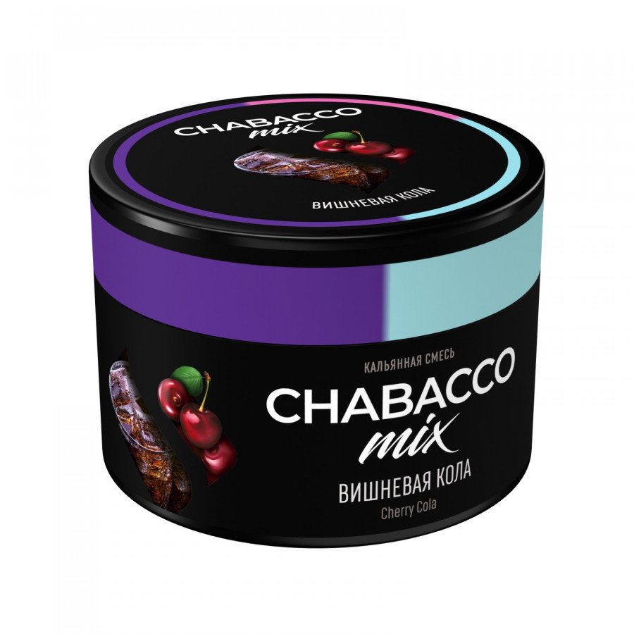 Фото и внешний вид — Смесь для кальяна Chabacco 40г medium - Cherry Cola (Вишневая кола)