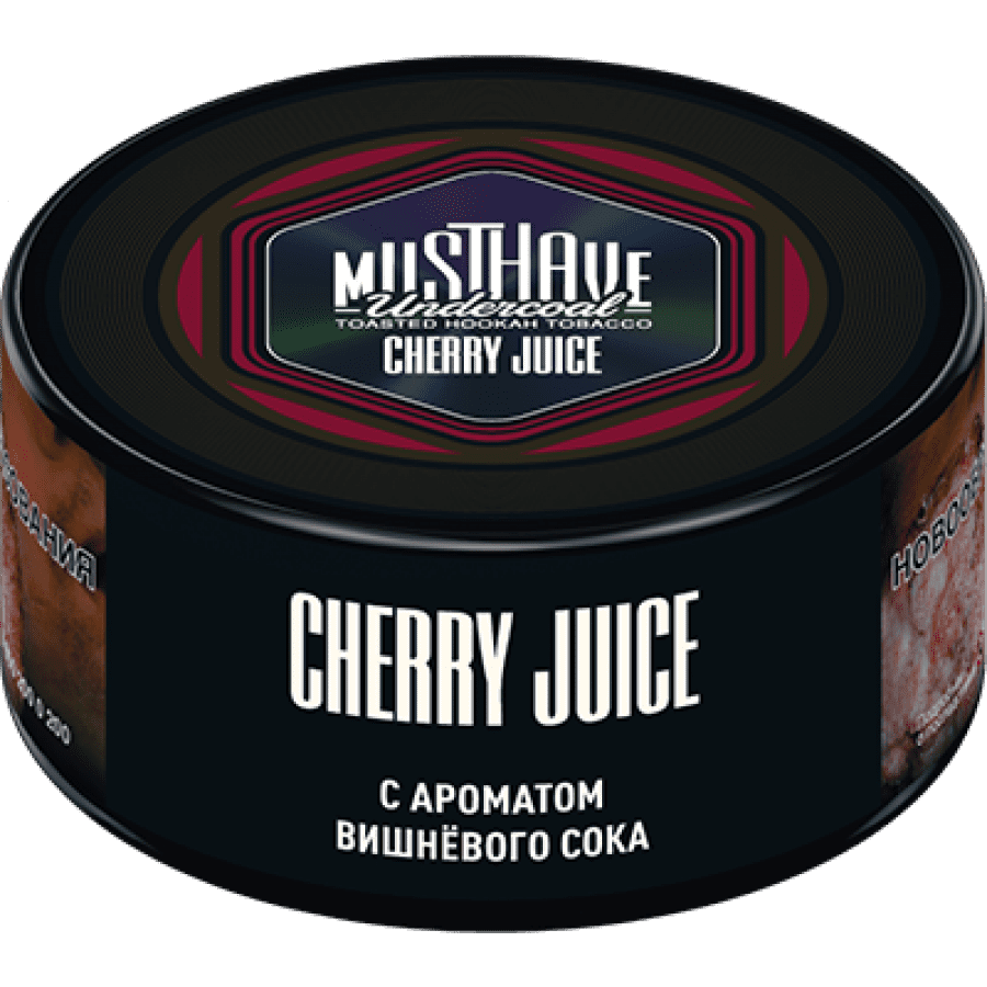 Фото и внешний вид — Табак для кальяна MUST HAVE 25гр - Cherry Juice (с ароматом Вишневого сока)