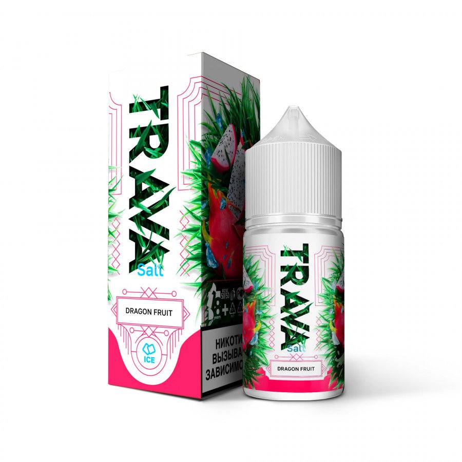 Фото и внешний вид — Жидкость TRAVA SALT - Dragonfruit (Драгонфрут) 30мл 20мг