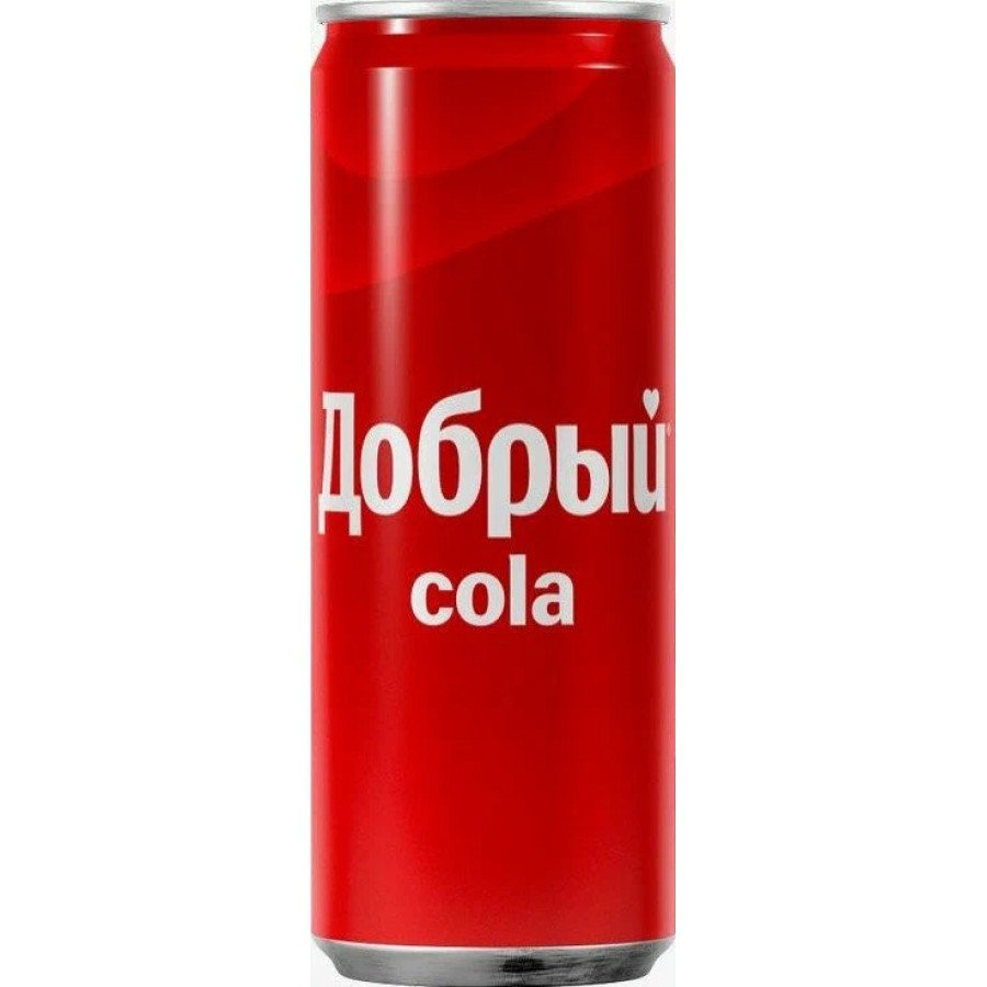 Фото и внешний вид — Кола Добрый 0.3 ПЭТ
