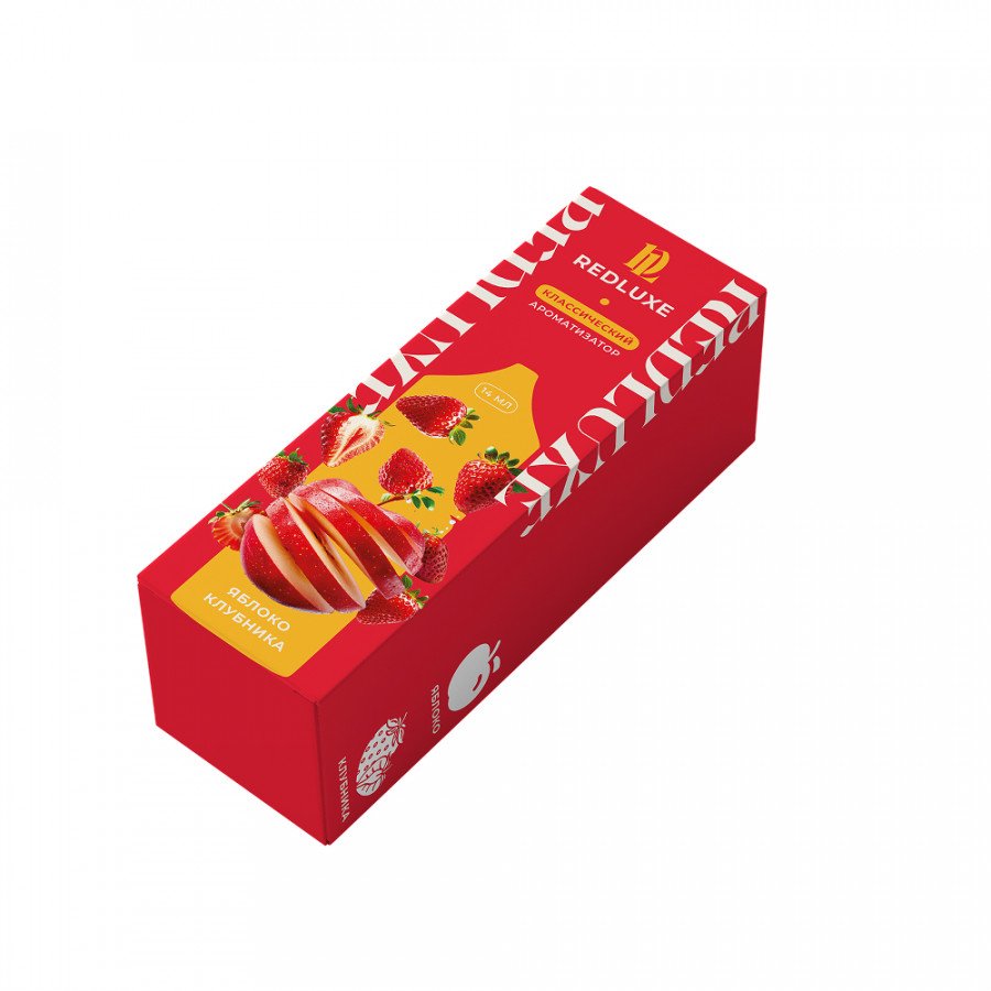 Фото и внешний вид — Конструктор REDLUXE - Яблоко Клубника 30мл 0мг