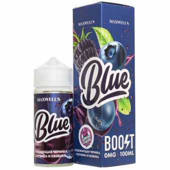Жидкость MAXWELLS - Blue (Холодный лимонад с черникой, ежевикой и голубикой) 100мл 0мг